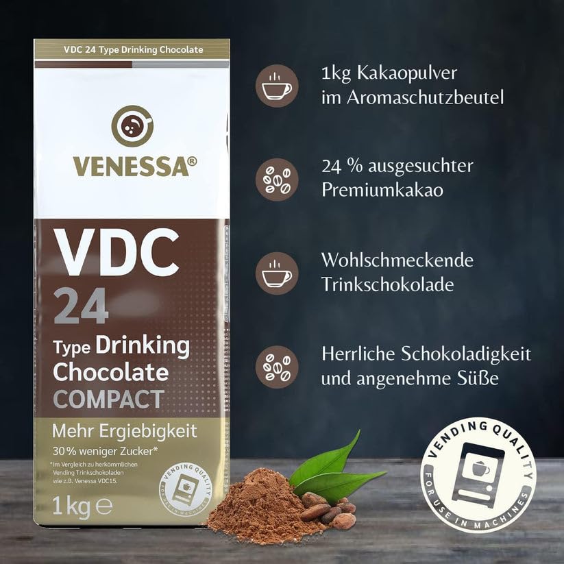VENESSA Trinkschokolade VDC24 (10 x 1kg)
