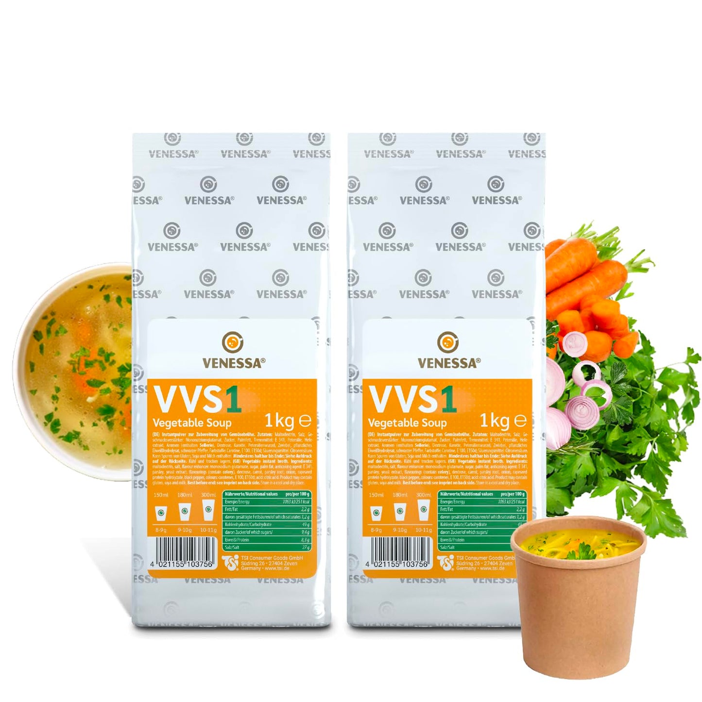 VENESSA Vegetable Soup VVS1 1kg