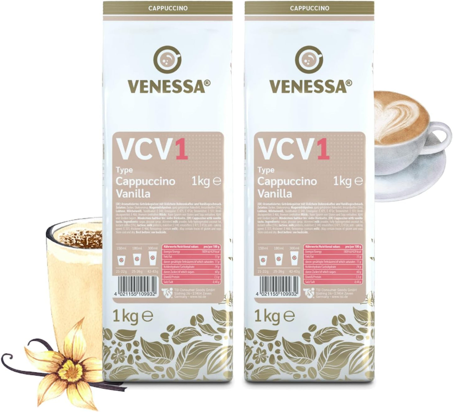 VENESSA Cappuccino Vanilla VCV1 1kg