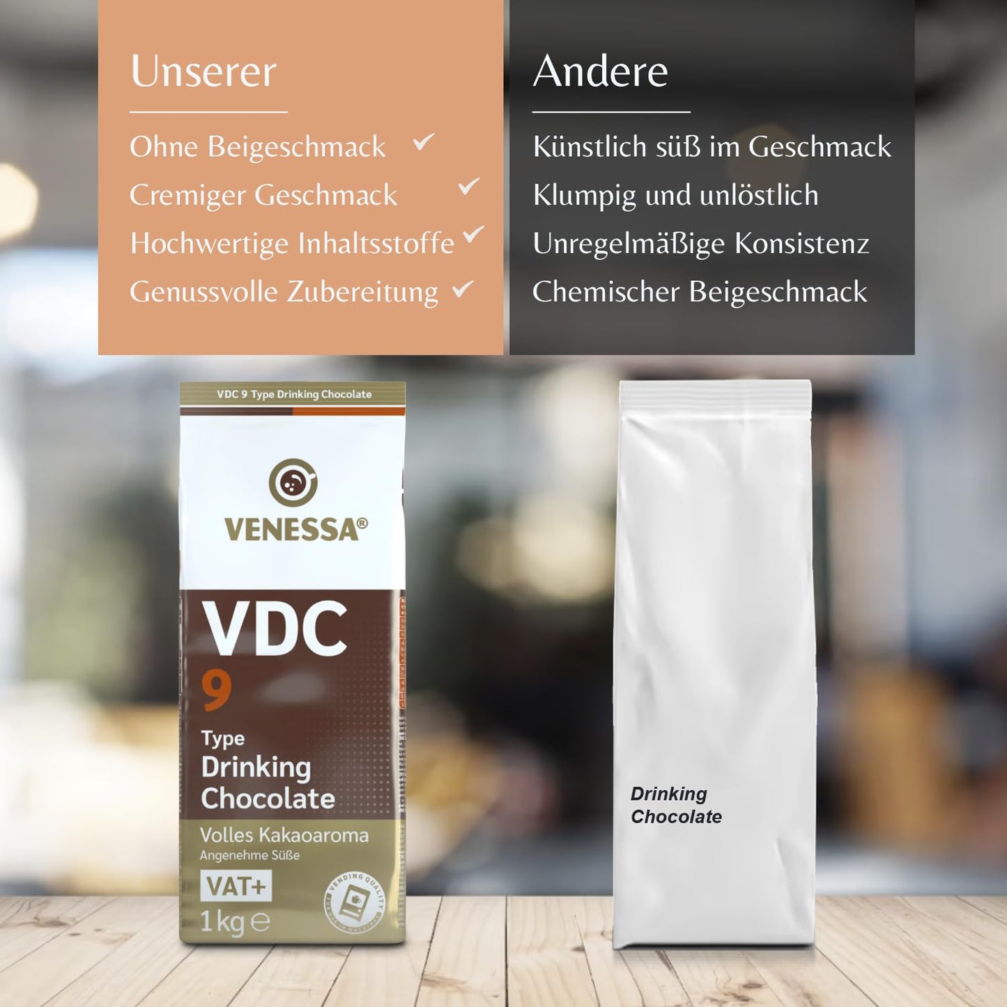 VENESSA Trinkschokolade VDC9 (10 x 1kg)