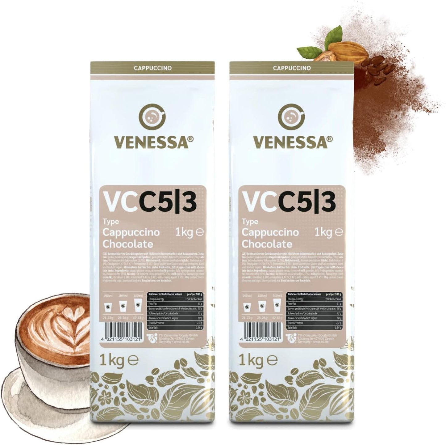 VENESSA Cappuccino Chocolate VC5/3 1kg