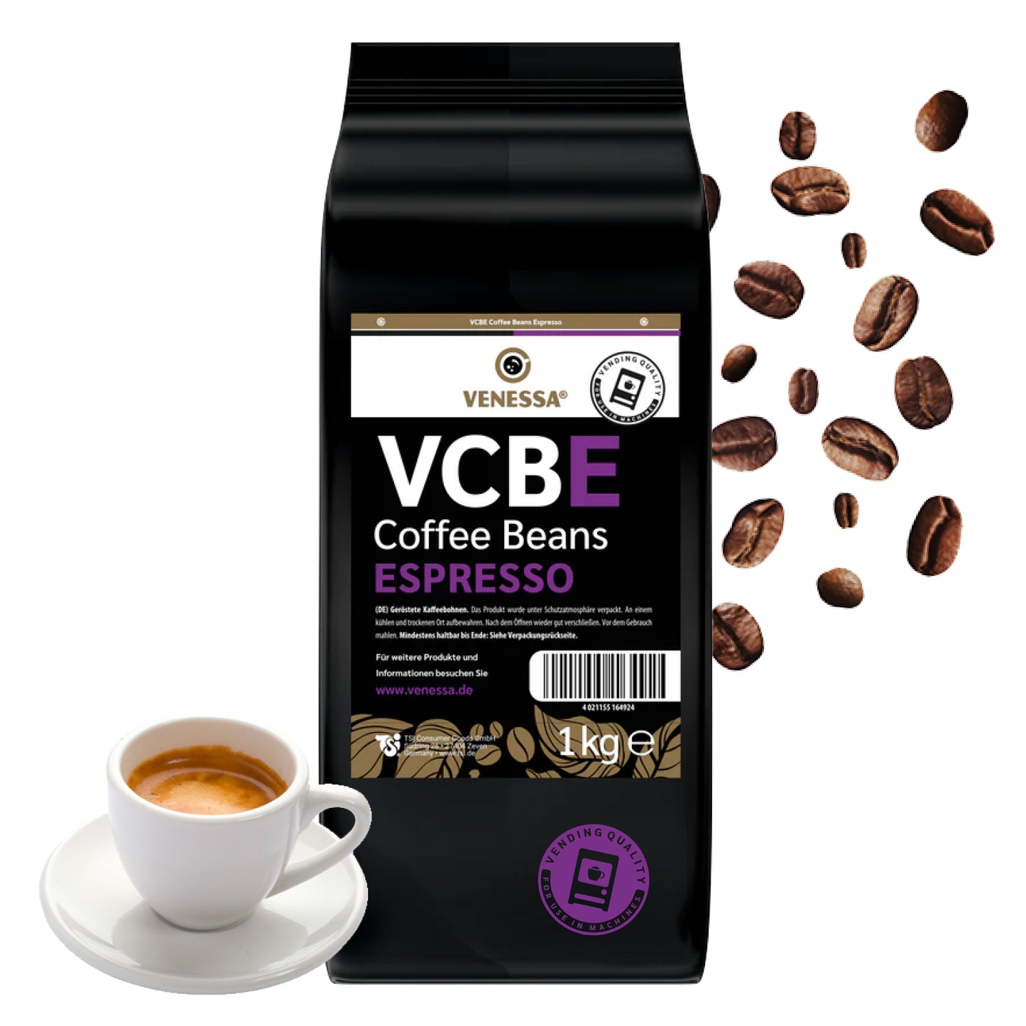 VENESSA VCBE Espressobohnen 1kg