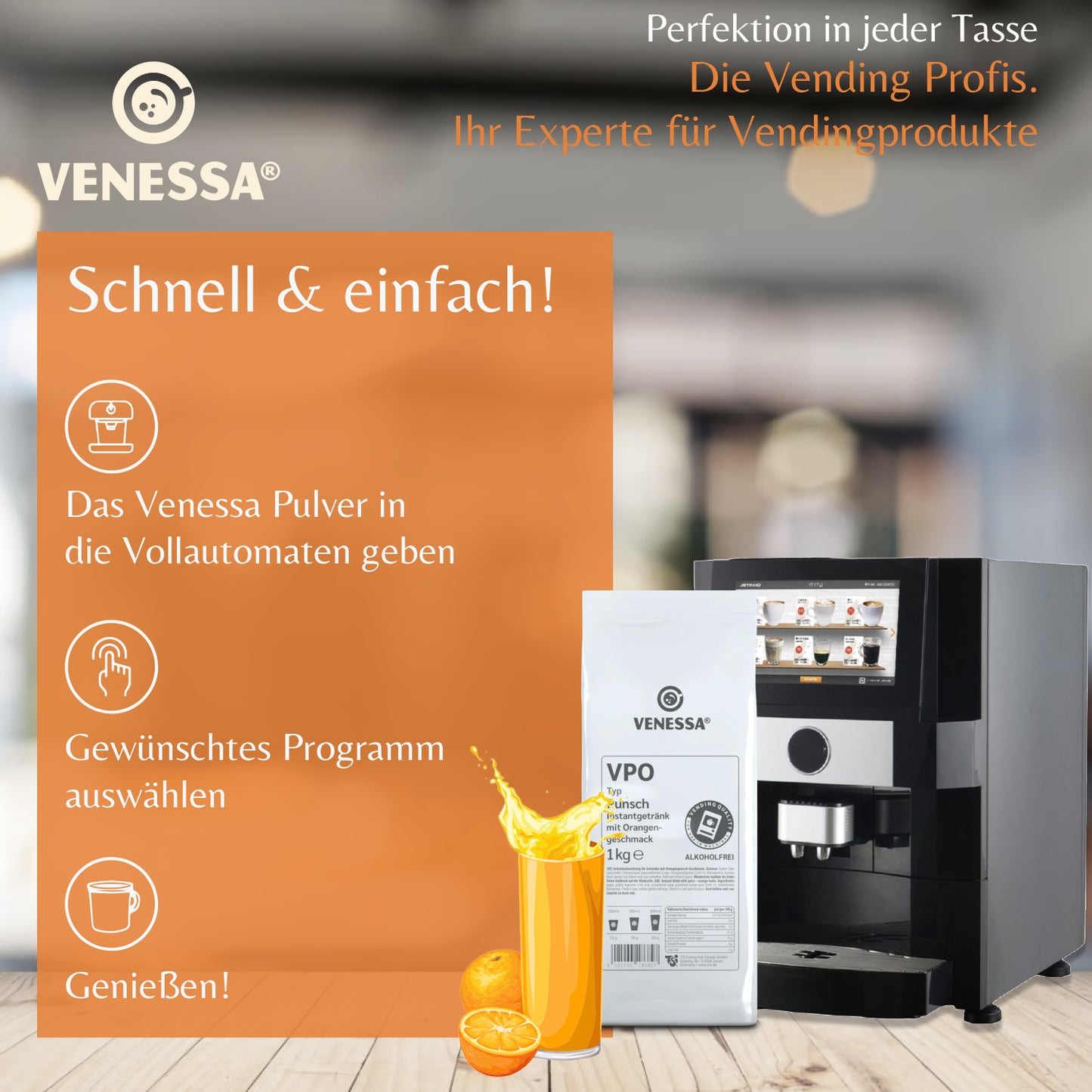 VENESSA Punsch Orange (10 x 1kg)