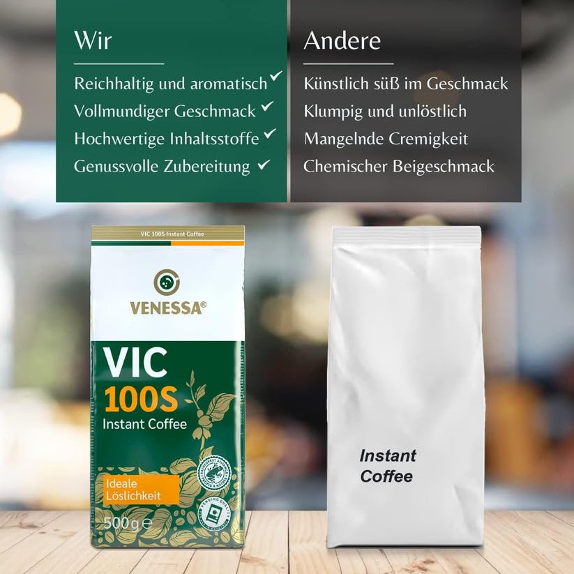 VENESSA Instant Coffee VIC 100S (10 x 500g)