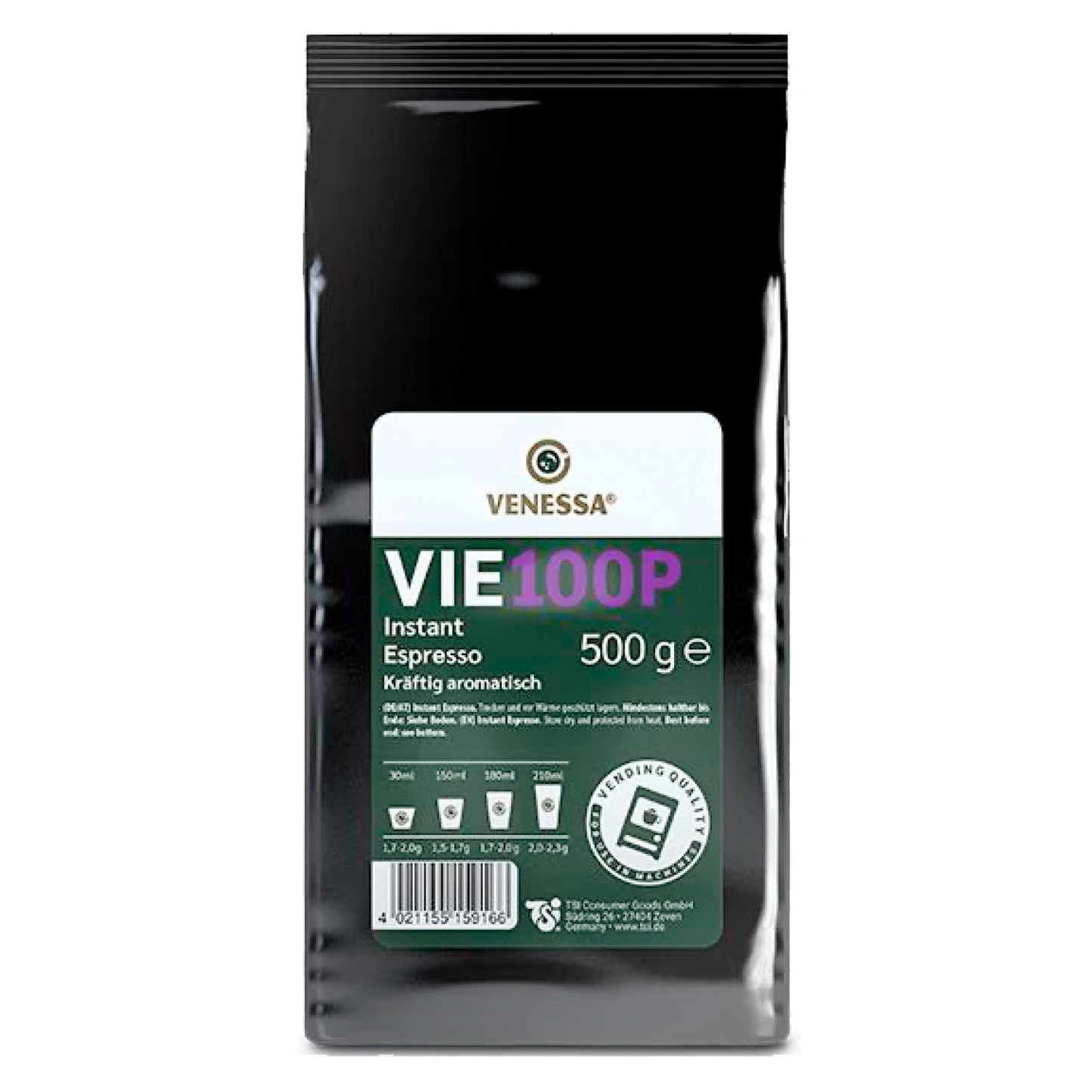 VENESSA Instant Espresso VIE 100P 500g