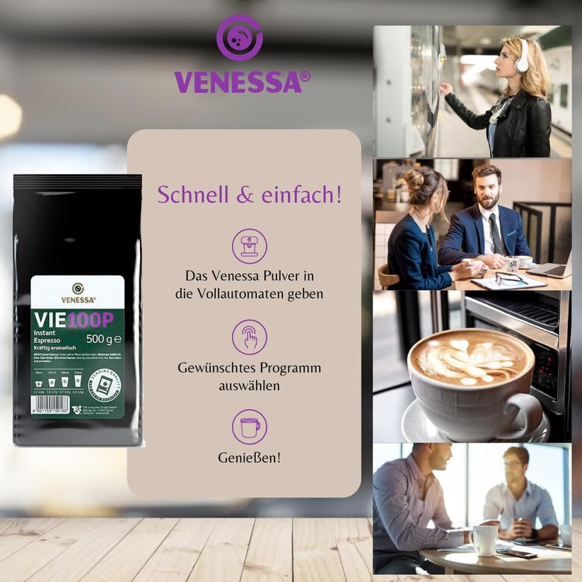 VENESSA Instant Espresso VIE 100P (10 x 500g)