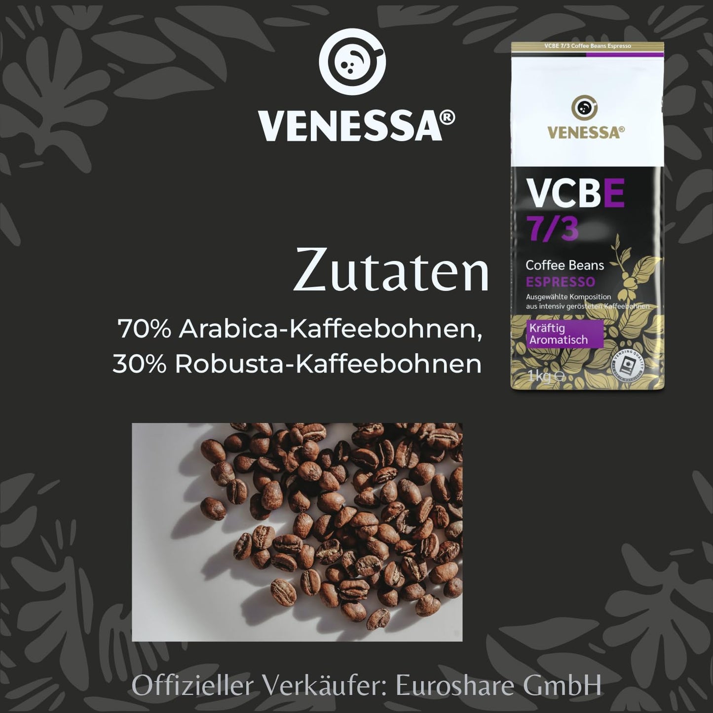 VENESSA Espresso VCBE 7/3 (12 x 1kg)