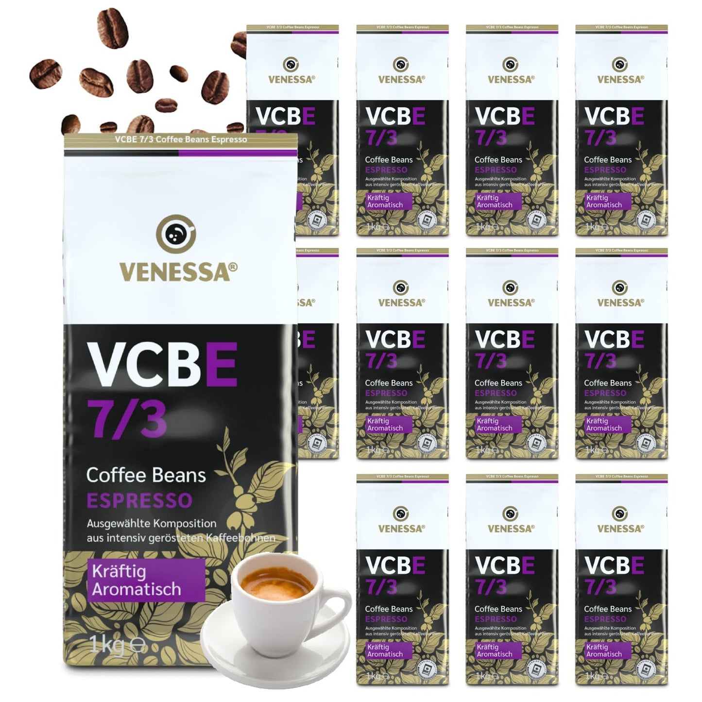 VENESSA Espresso VCBE 7/3 (12 x 1kg)