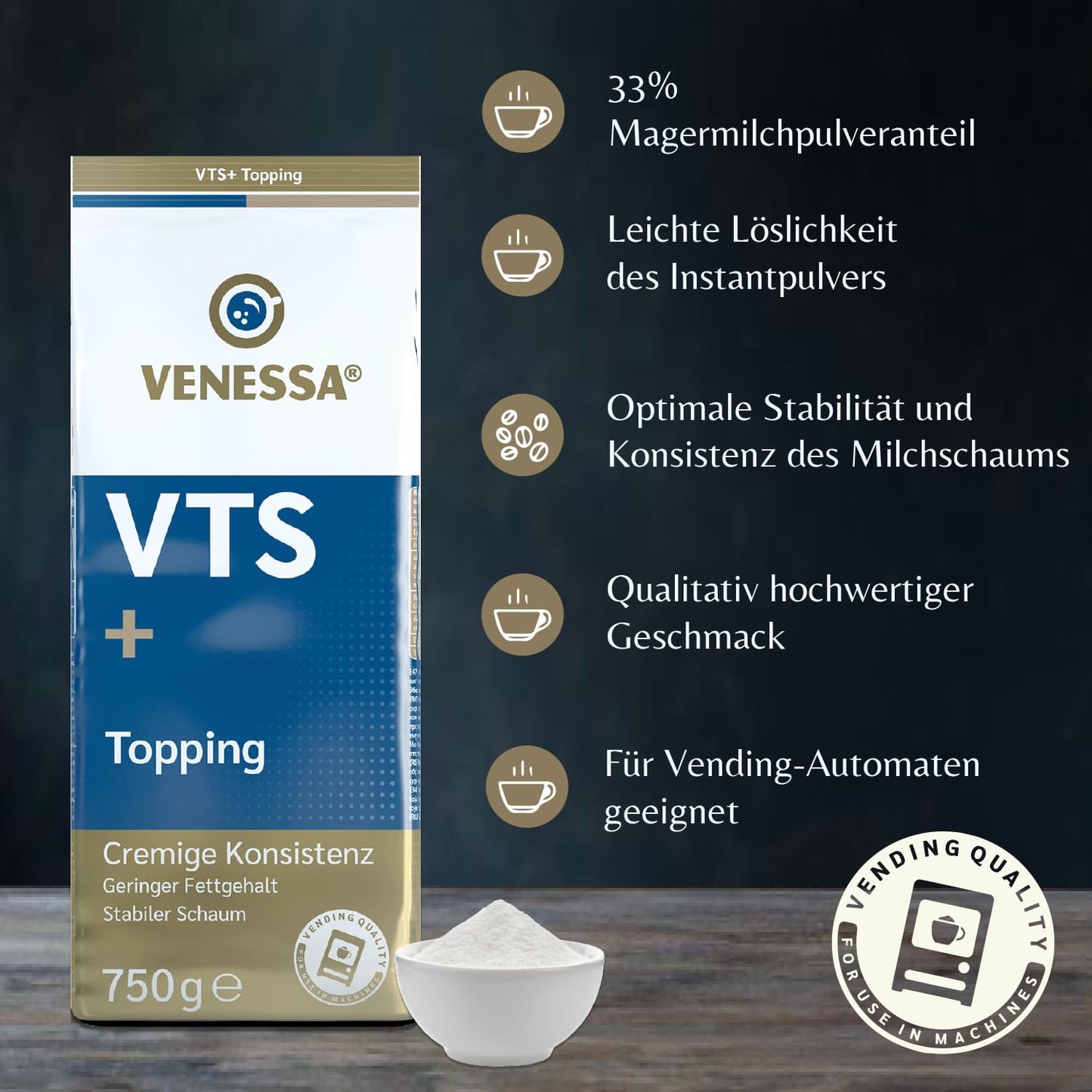 VENESSA Topping VTS+ 750g