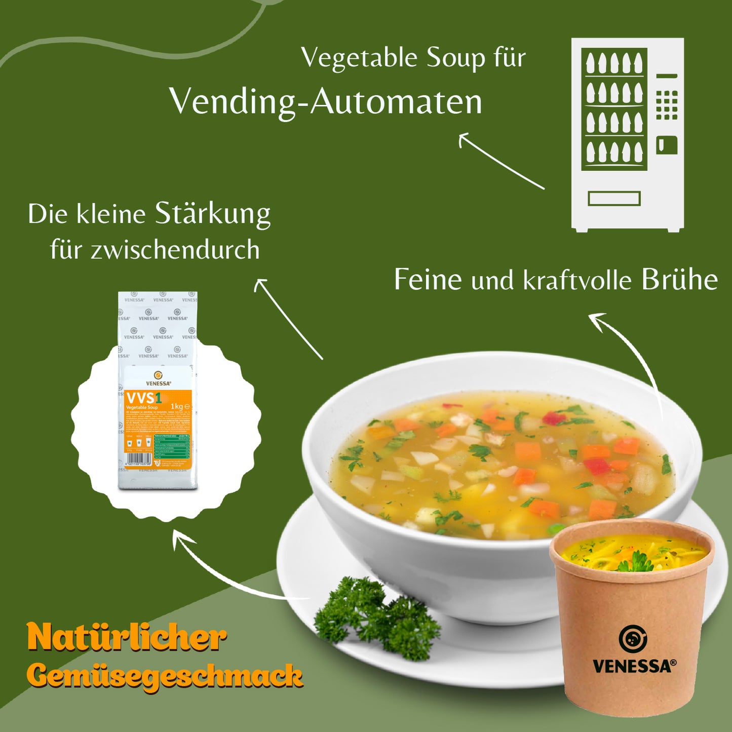 VENESSA Vegetable Soup VVS1 (10 x 1kg)